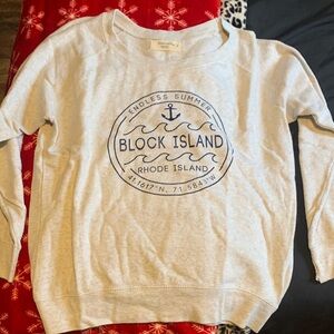 Block Island Gray Sweatshirt